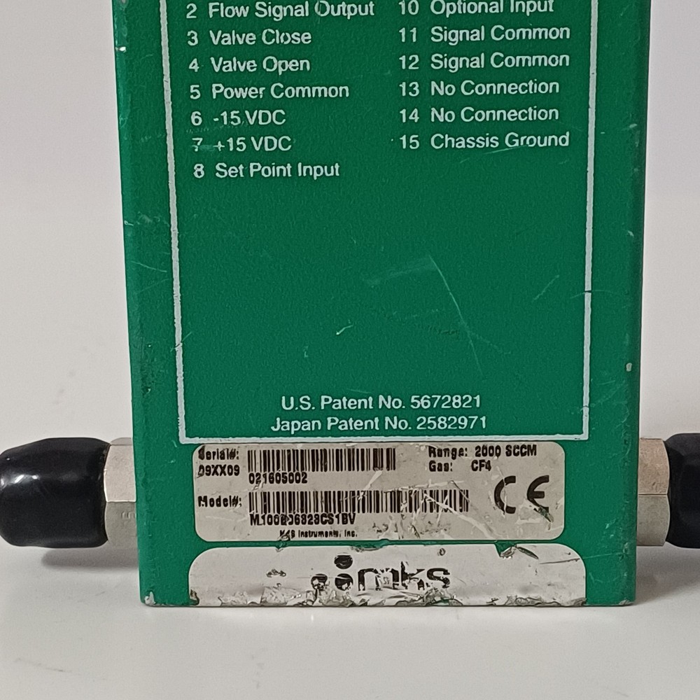 MKS M100B06323CS1BV Mass-Flo Controller M100B Series NEW (No Box) Scratches