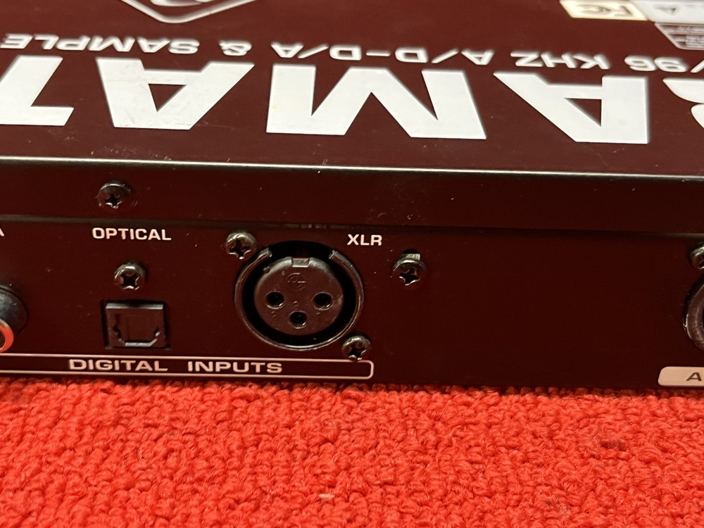 Used Behringer Ultramatch Pro SRC2496 AD/DA Sample Rate Converter Good Condition