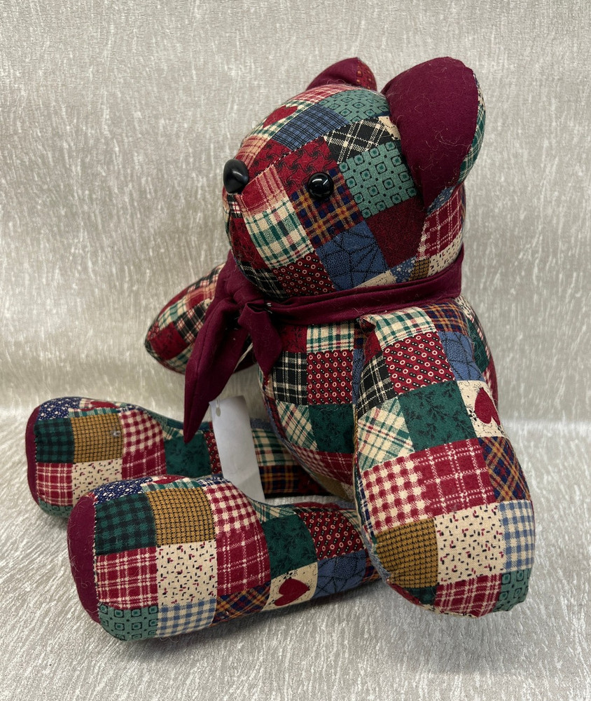 Nancy's Bears Handmade Quilt Pattern Teddy Bear 17" Tall