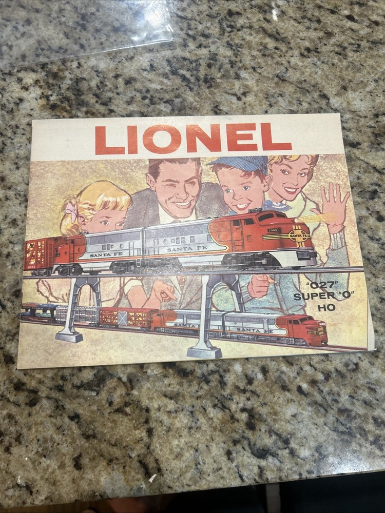 Lionel Vintage 1960 Train Catalog