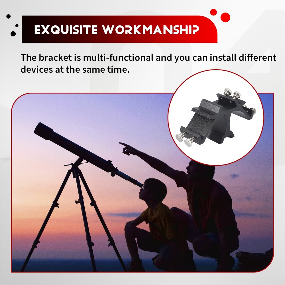 For Finderscope Bracket Dual Scope Mounting Bracket for2087