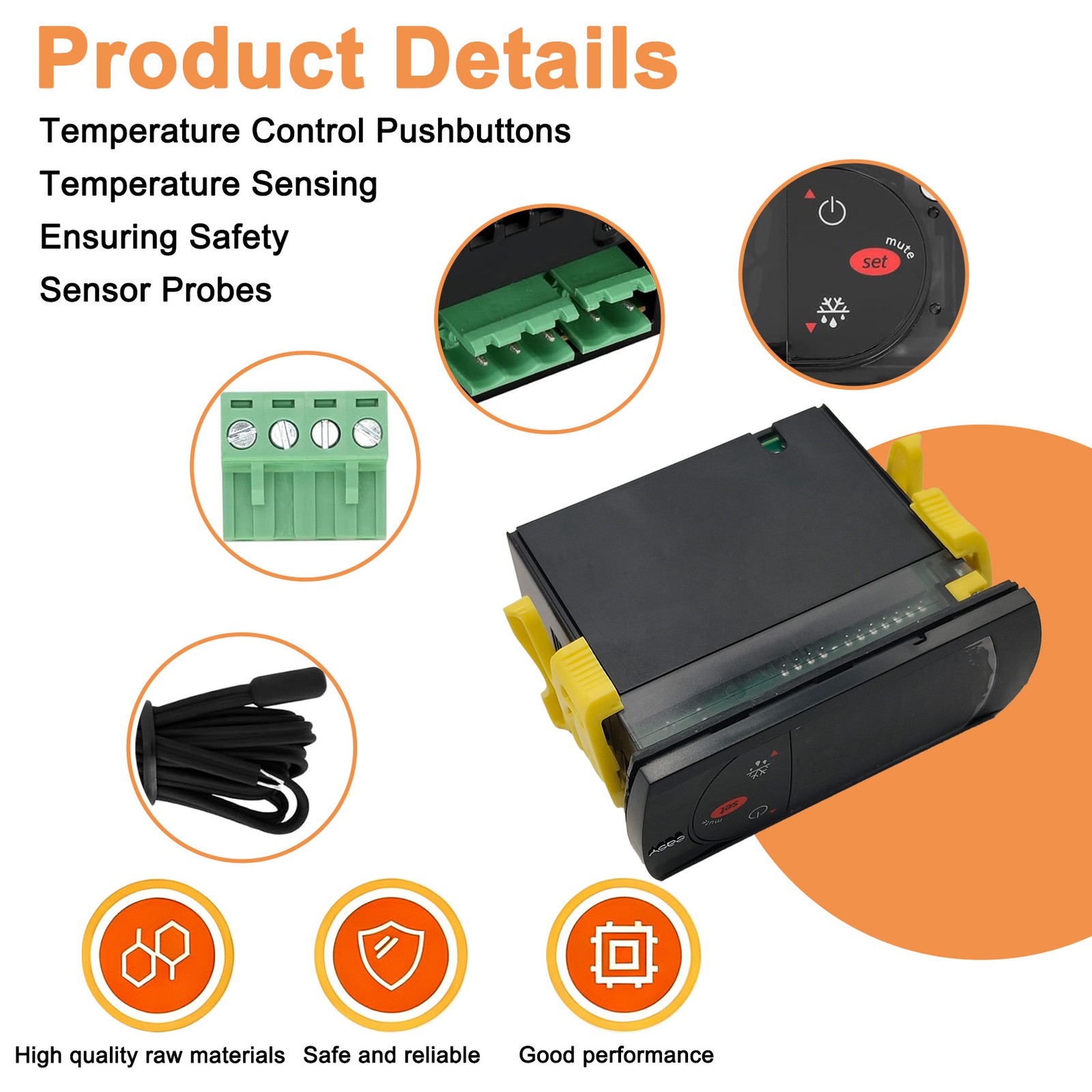 NEW For Carel Digital Temperature Controller PJEZS0H100 For Avantco 17815350