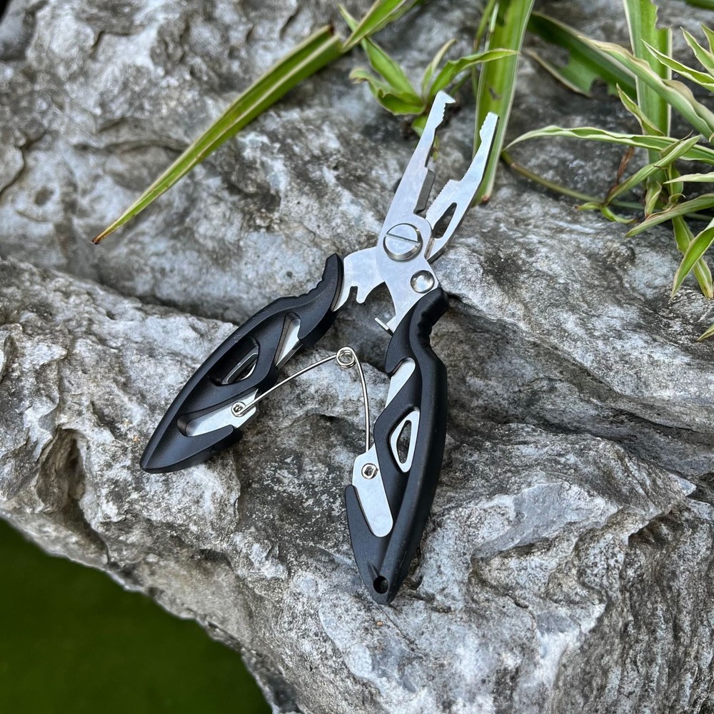 Fishing Pliers Scissors Line Cutter Hook Remover Multi Angling Accessory Tool
