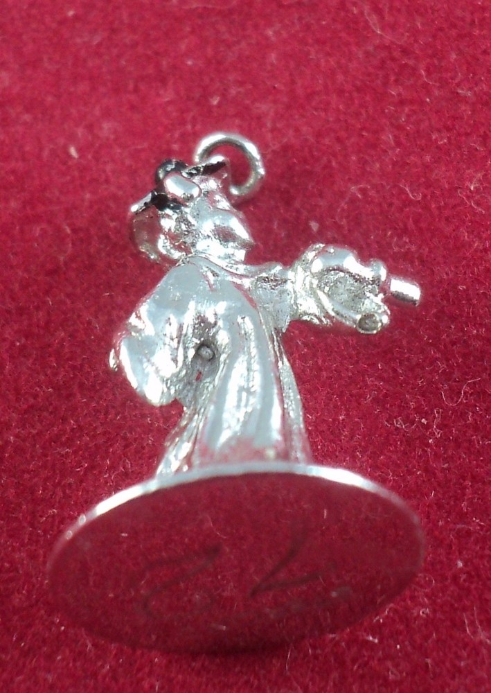 Sterling SILVER Charm 3-D SCHOOL GRADUATE dated 72'