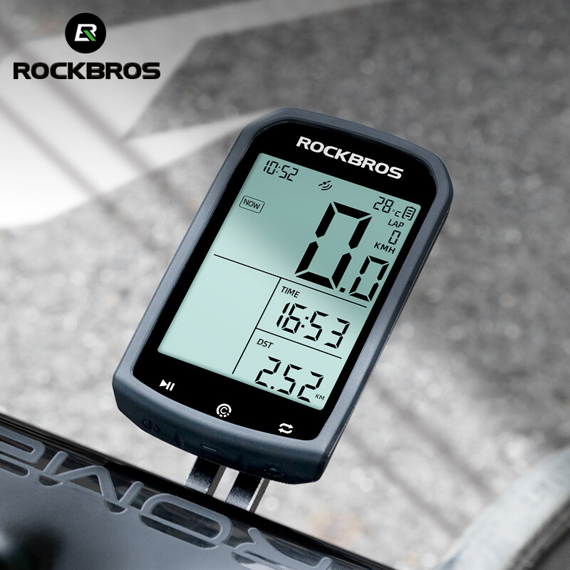 ROCKBROS M1 Bike Computer ANT+ GPS Speedometer with Bluetooth 2.9"LCD Waterproof