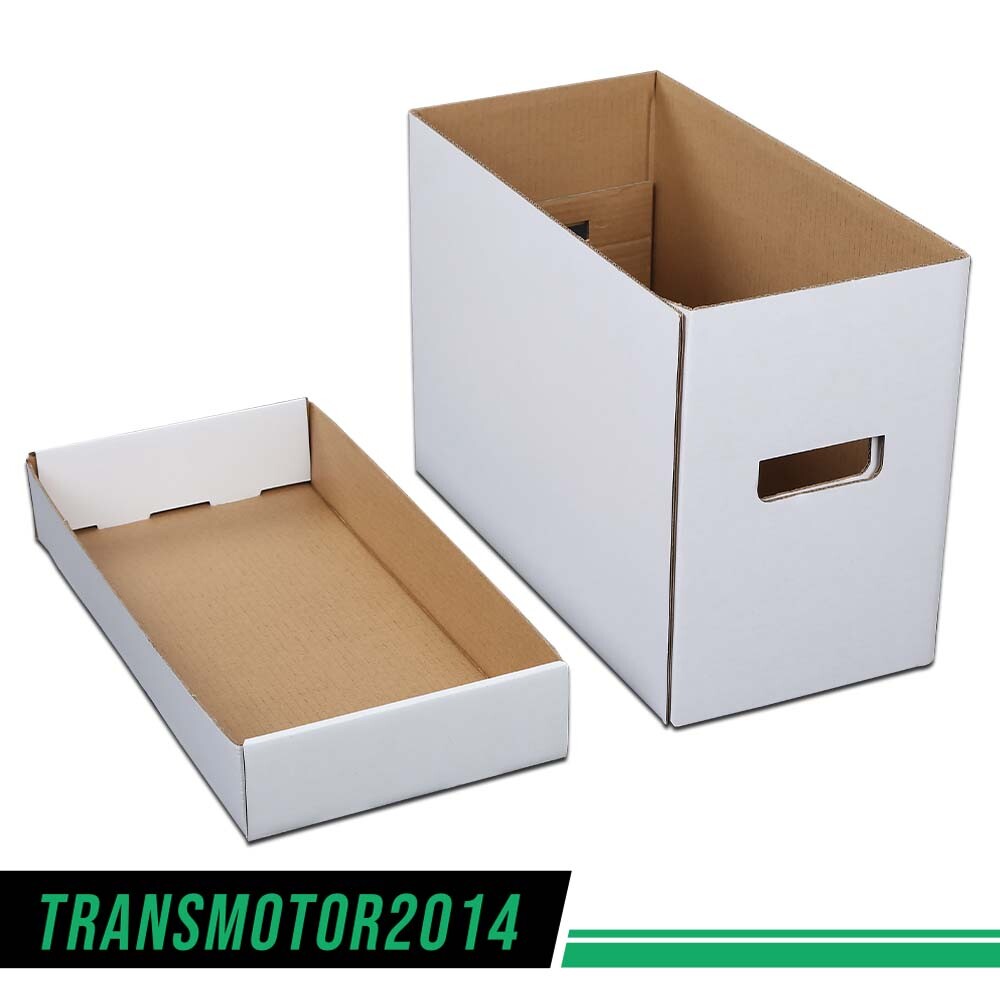 3Pcs Comic Books Storage Boxes Short Holds 150-175 Stackable Durable Archive