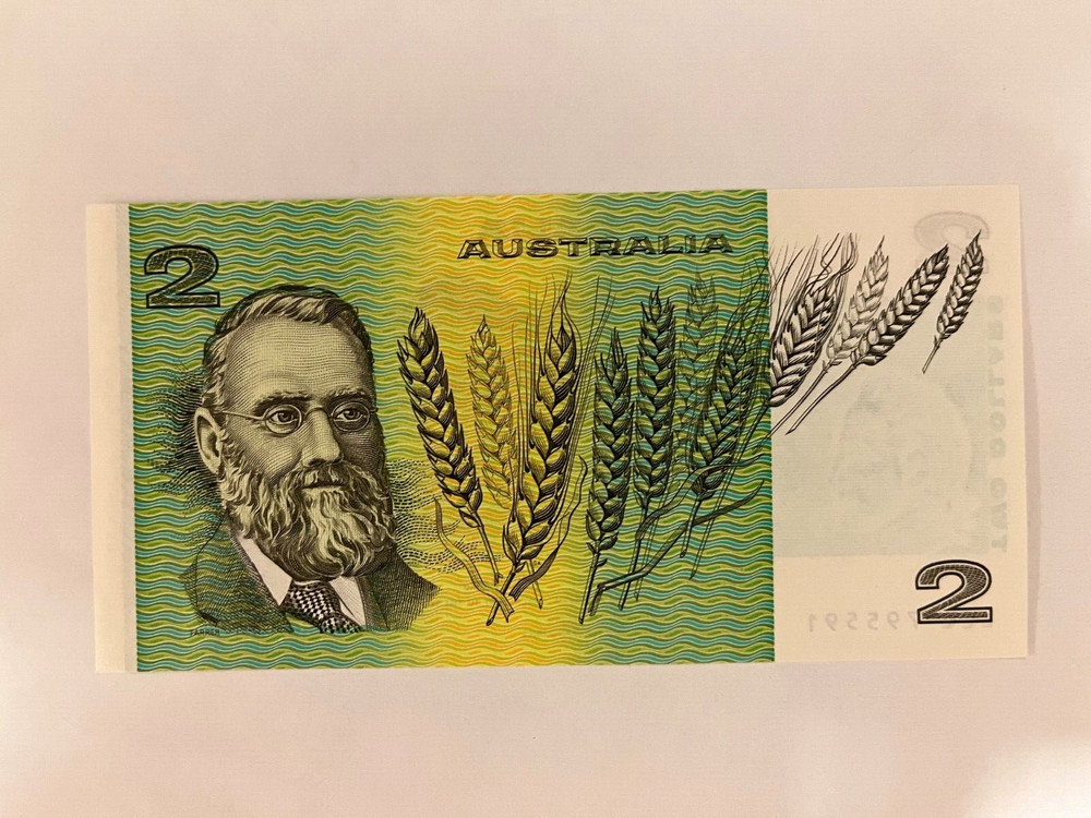 1985 Australia Two Dollars World Banknote