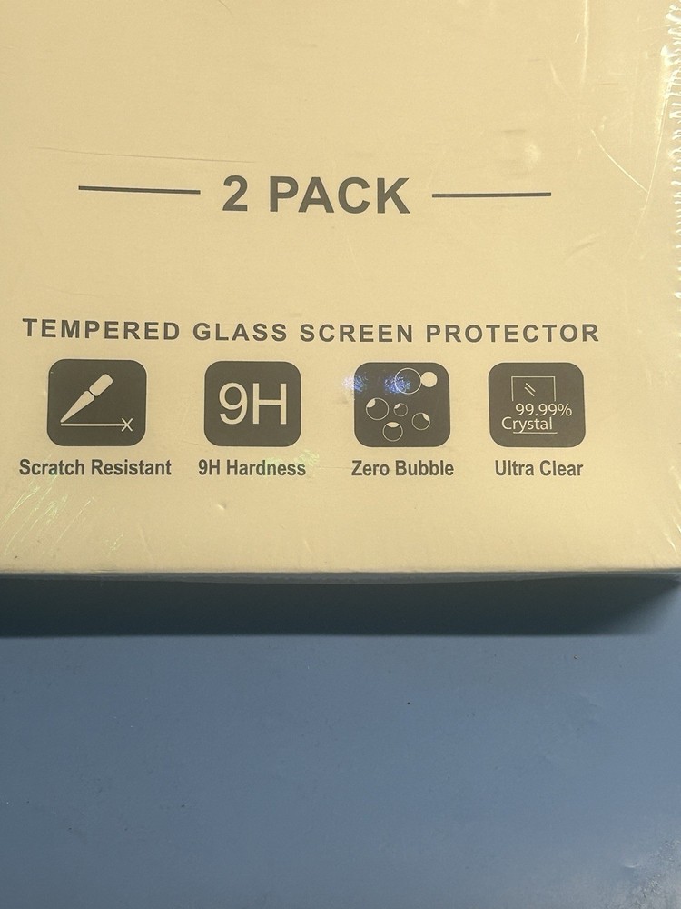 Glass Screen Protector for Nintendo Switch2 2025 (2-pack). New