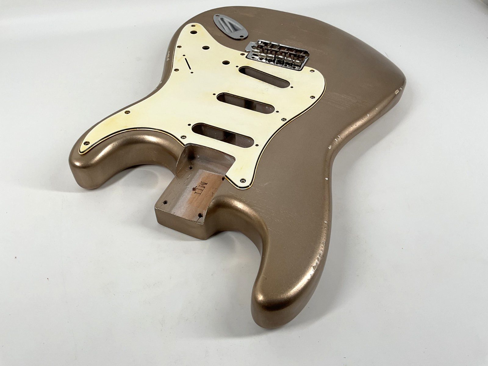 MJT Official Custom Vintage Aged Nitro Guitar Body Mark Jenny VTS Shoreline Gold