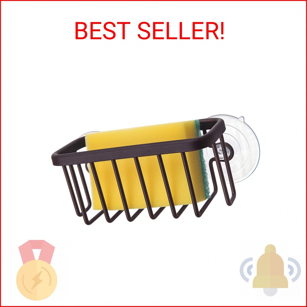 SunnyPoint NeverRust Kitchen & Bathroom Sink Caddy for Sponges, Scrubbers, Soap,