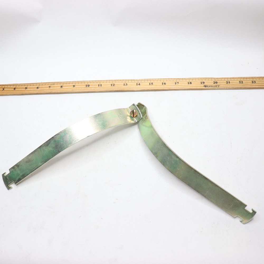 Thomas & Betts Rigid Strut Strap Gold Galvanized 8" 7028