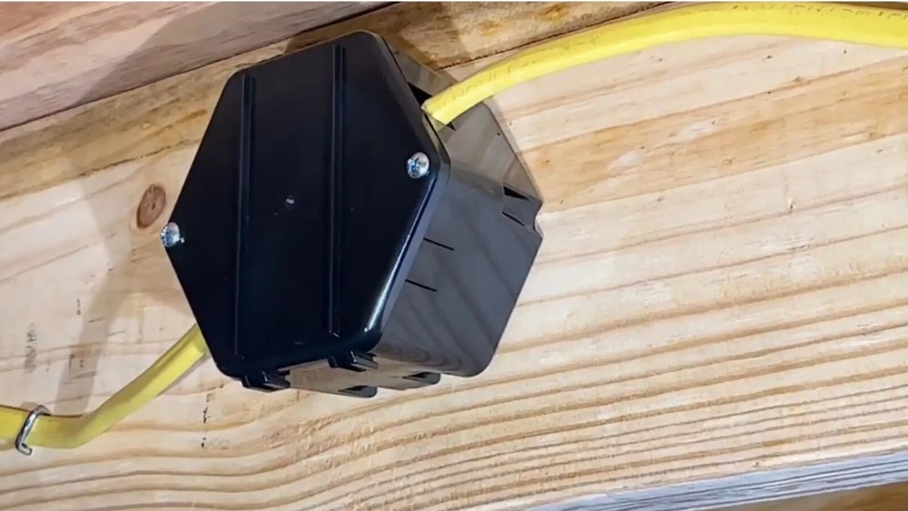 Rack-A-Tiers JB400 Open Splice Junction Box 4"