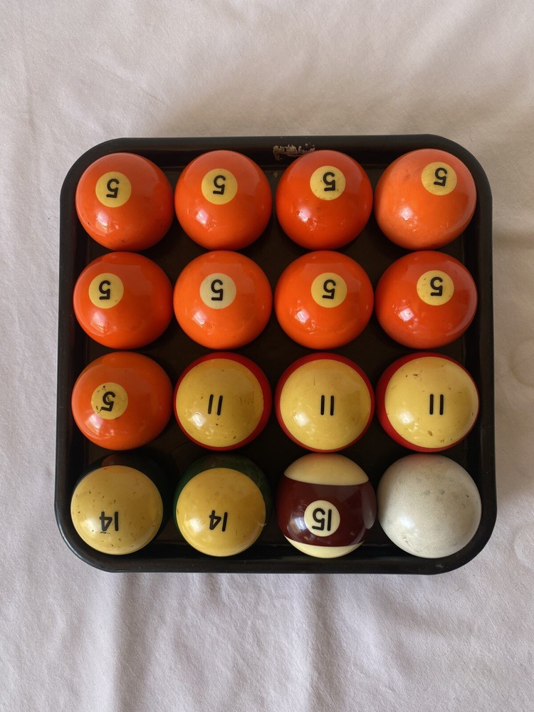 Antique Billiard Balls / Pool Table Balls