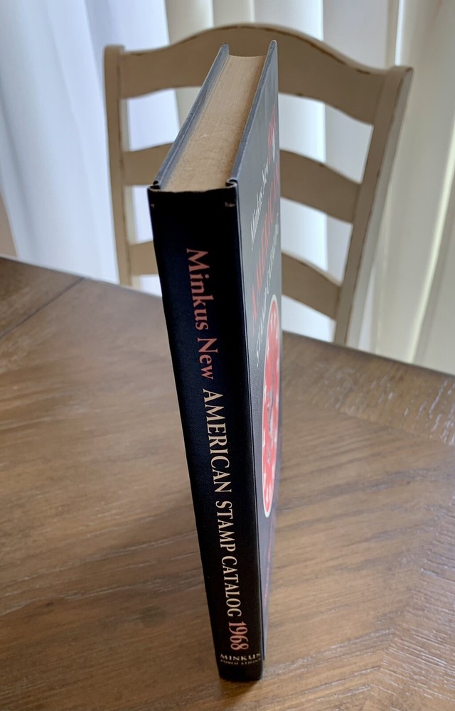 Minkus New 1968 American Stamp Catalog HC Book Hardback