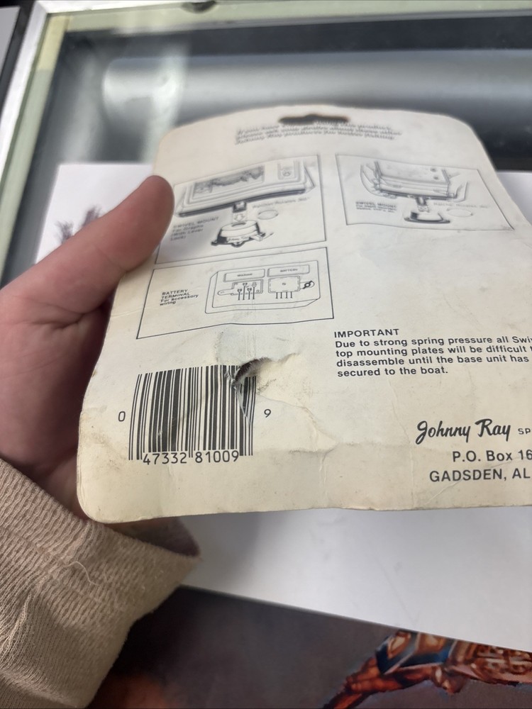 Transducer Mounting Bracket Johnny Ray JR-1