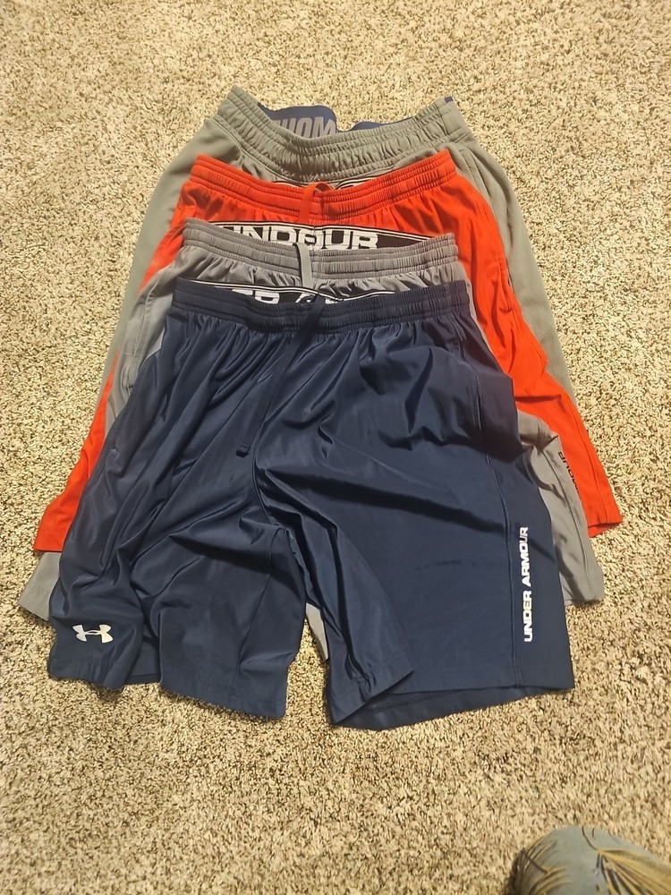 Under Armor Shorts Men Lot 4 Pair