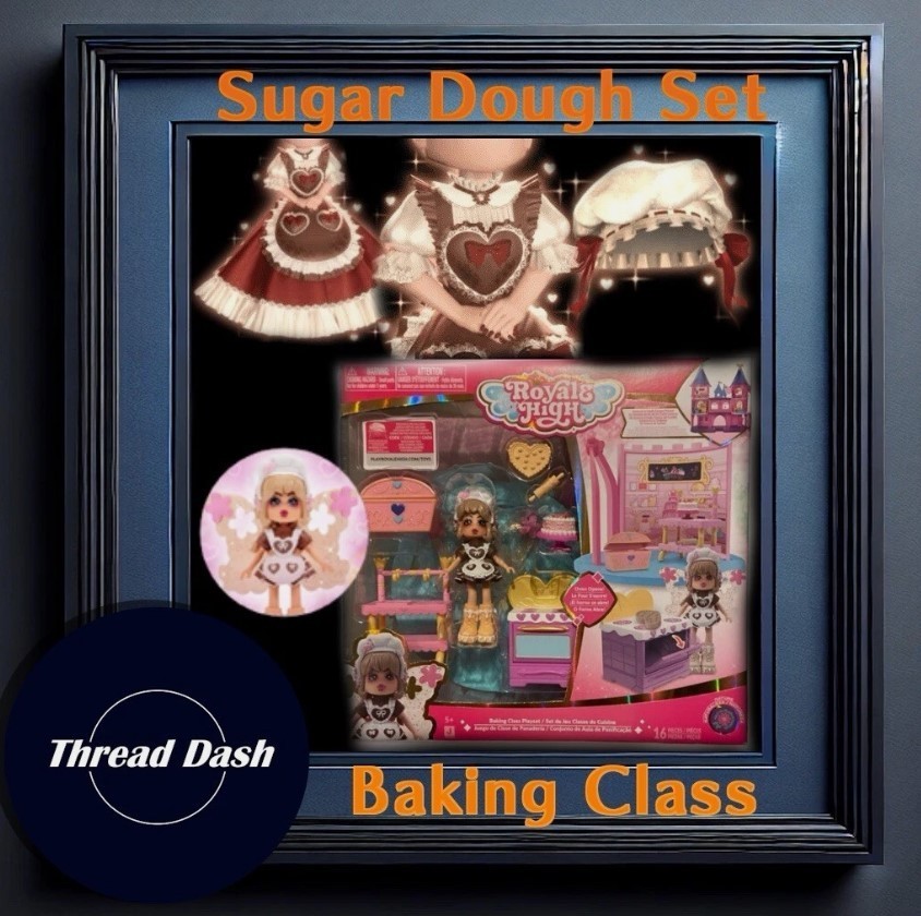 Royale High Baking Class Sugar Dough Darling Code Only Sent In Ebay Message
