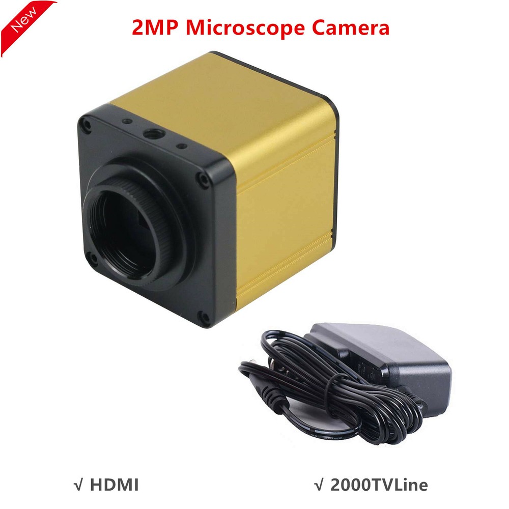 HDMI1030 Square Industrial Cam 2MP Microscope Camera HDMI USB-Disk USB-PC
