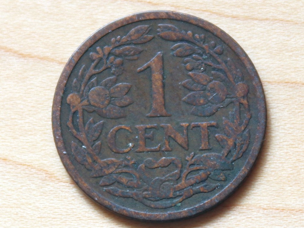 1915 Netherlands 1 Cent
