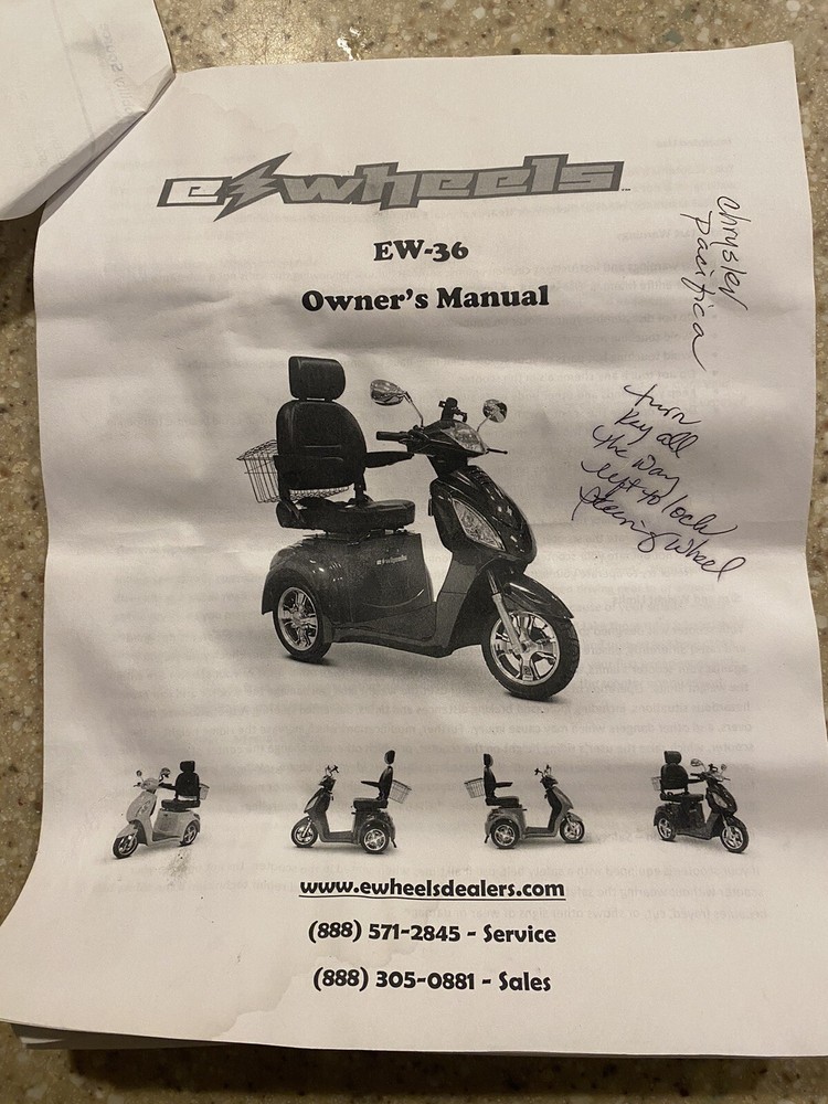 Ewheel Ew-36 Mobility Scooter
