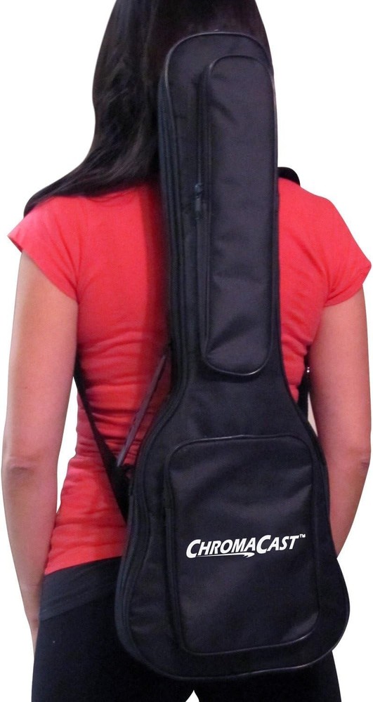 Adjustable Shoulder Strap Soprano Ukulele Gig Bag - Dual Compartment Convenience