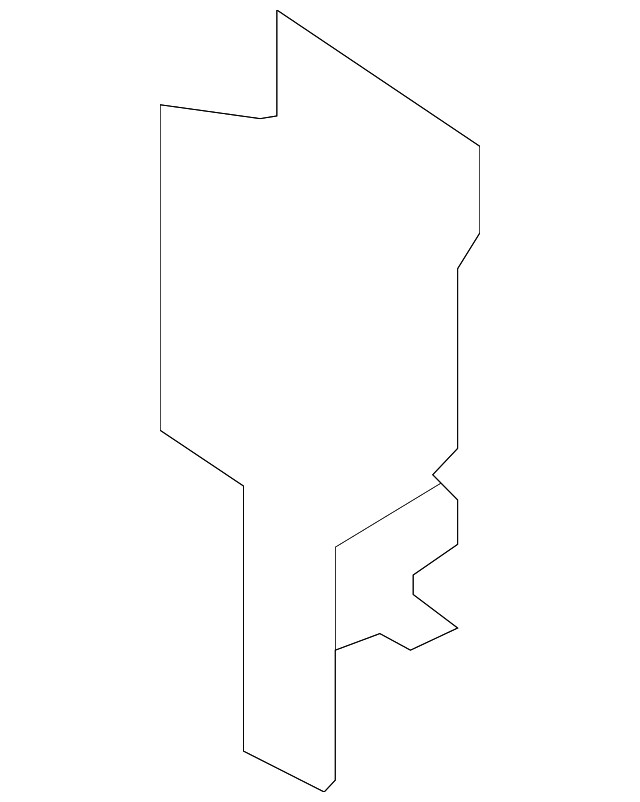 Genuine Ford Radiator Support Tie Bar Bracket FR3Z16152A