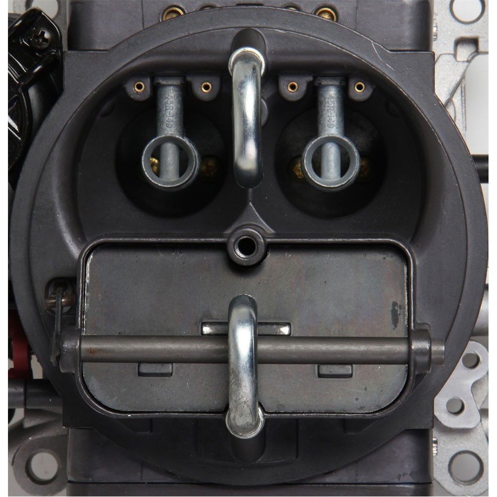 Holley Carburetor 0-82570; 570 cfm 4 Barrel Electric Choke Black/Hard Core Gray