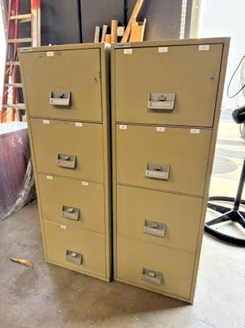 Schwab1000 Fireproof Filing cabinets.