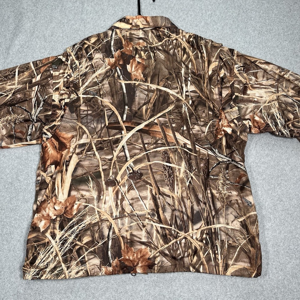Herters Camo Jacket Full Zip Button Lined Advantage Max 4 Hunting