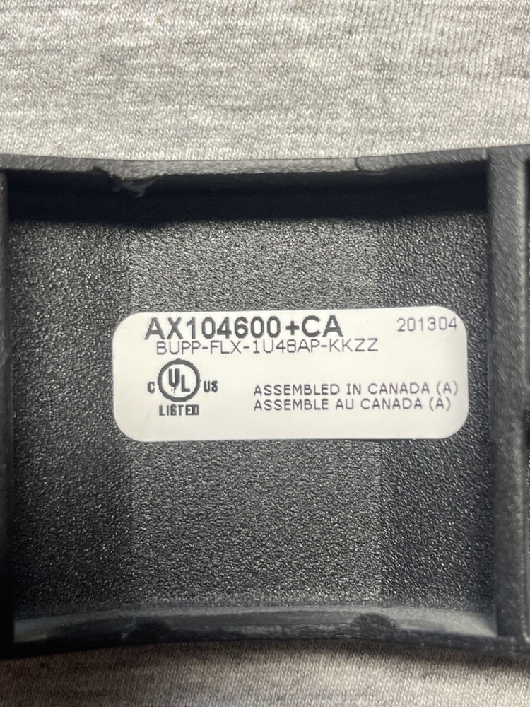 Belden 48-Port Angled Patch Panel 1U KeyConnect Rack Mount AX104600