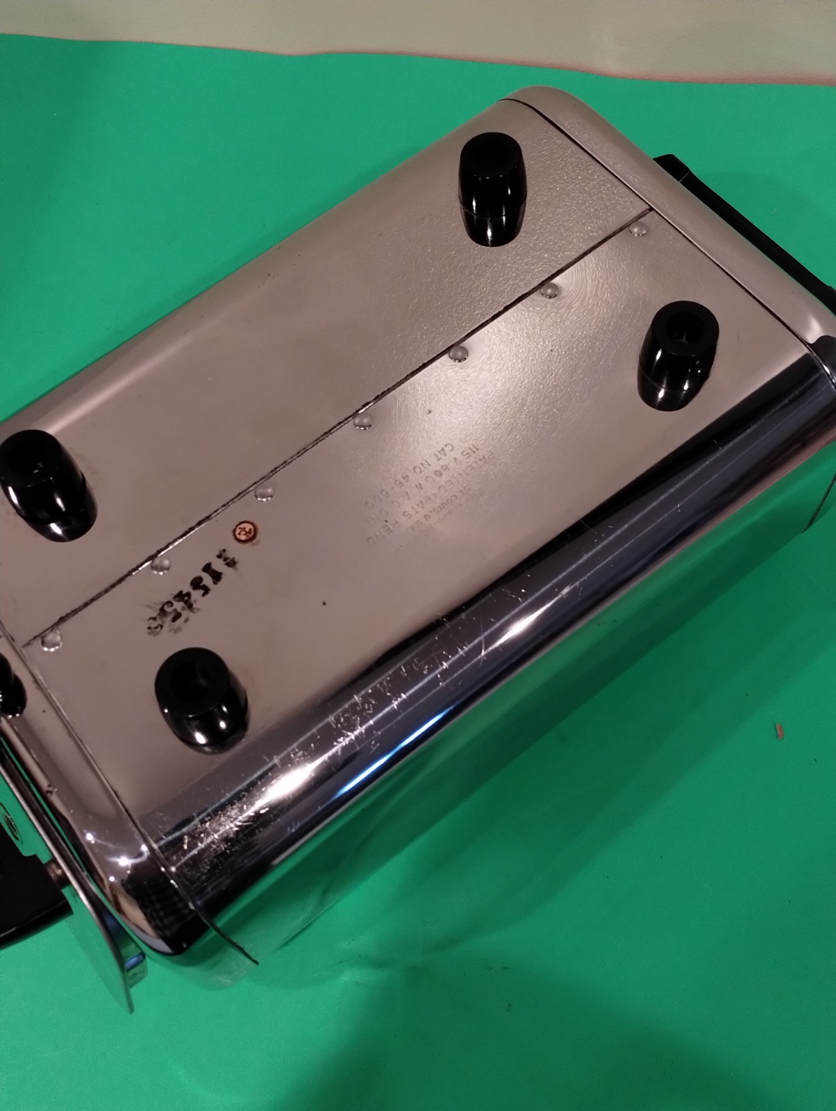 Vntg '50s Knapp Monarch Redi Baker Chrome Counter Top Oven. WORKS, LN, w/ Box