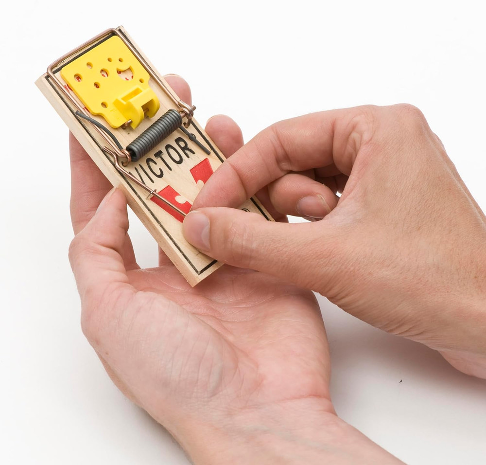 VICTOR Easy Set Mouse Trap - 2Pk