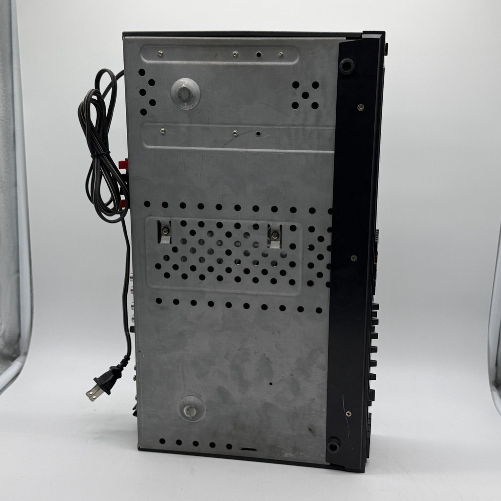 Sharp SA-X35C(BK) AM/FM 2 Audio Video Stereo Receiver Tested & Working