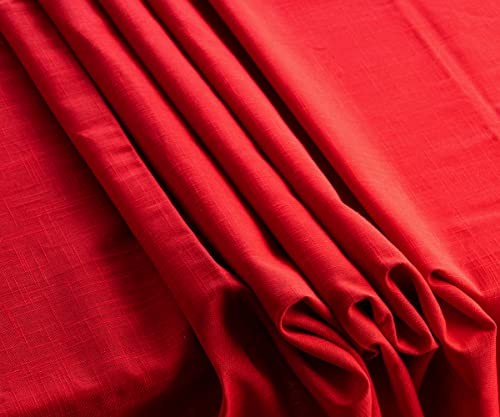 Easter Tablecloths Rectangular 63x88 – 100% Cotton 88" x 63" (Rectangular) Red