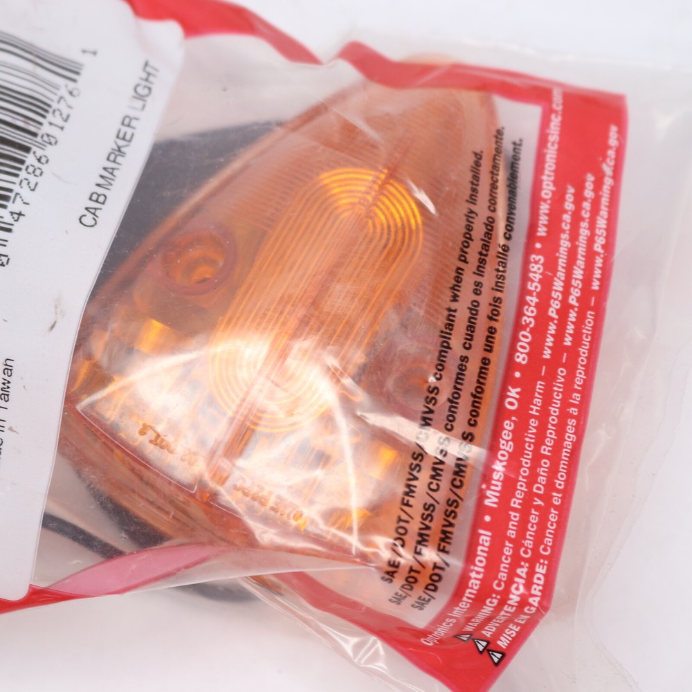 Optronics Amber LED Cab/Clearance Light CBL22ABP