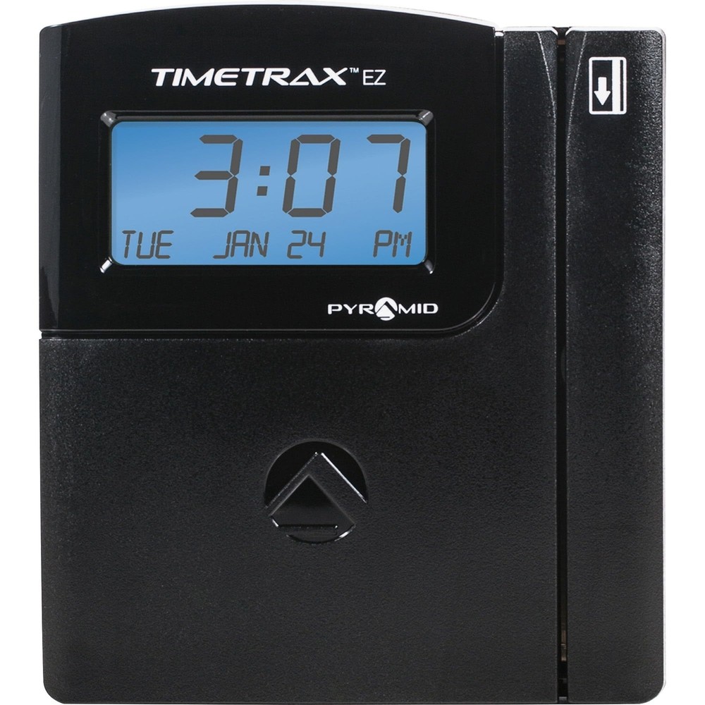 Pyramid Time Systems TTEZEK TimeTrax Automated Swipe Card Time Clock System I...