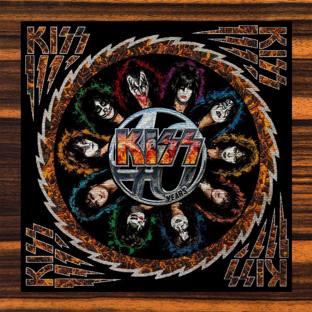 KISS - Compilation - Washcloths NEW Collectors Set of 8
