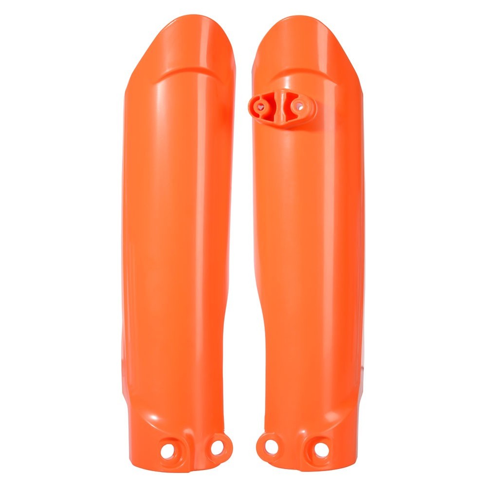 Acerbis Lower Fork Cover Set - Orange - Plastic