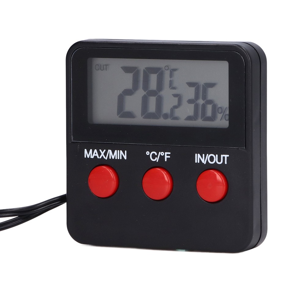 Humidity Temperature Gauge Mini Thermometer Digital Display Temp Sensor Mete NEW