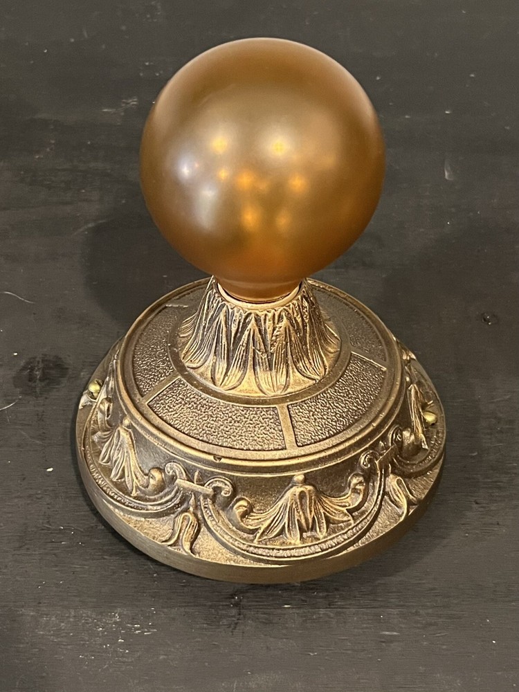 Antique Flush Fixture Nice Rewired Rare 9H