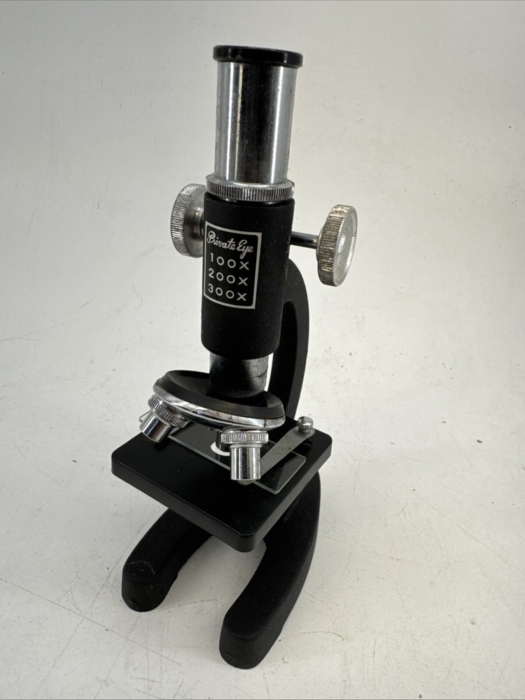 Vintage 1950’s Private Eye Student Microscope