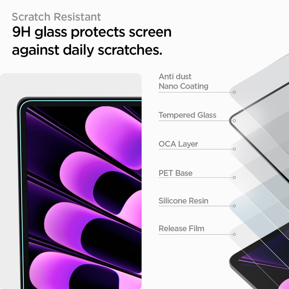 For MacBook Air 15-inch | Spigen GLAS.tR SLIM Screen Protector