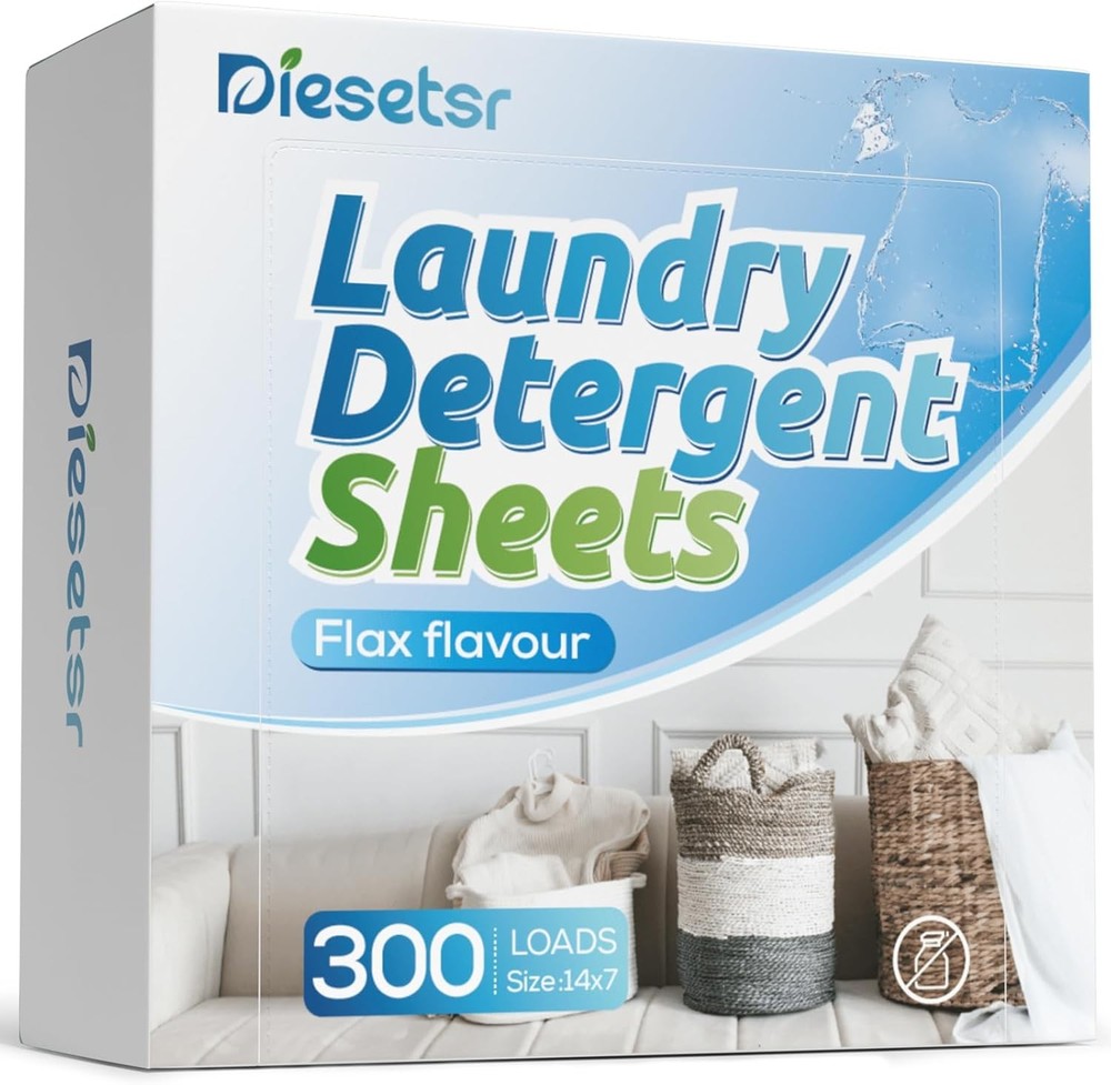 Laundry Deternt Sheets 150 Counts Travel Laundry Sheet