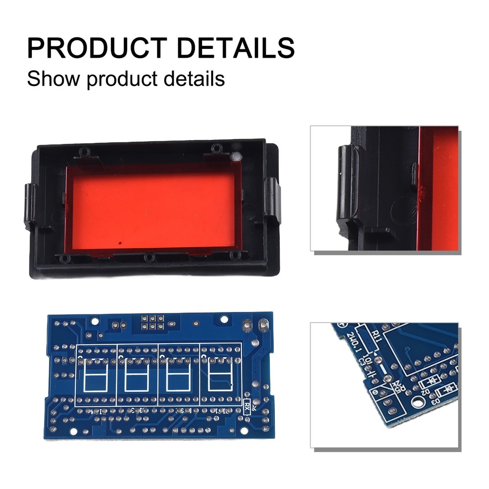 ICL7107 DIY Parts Kit Easy Installation and Use Digital Voltmeter Module