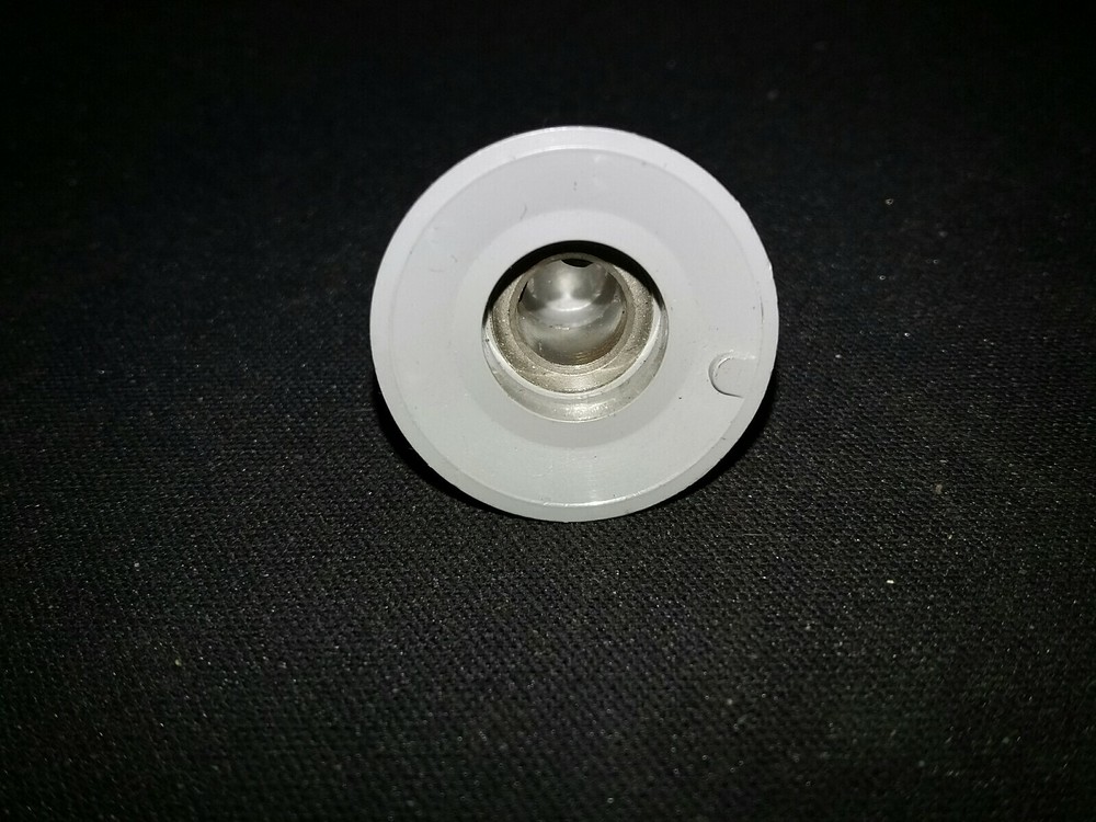 Vintage electronics control knob 1/4 "shaft Plastic Body
