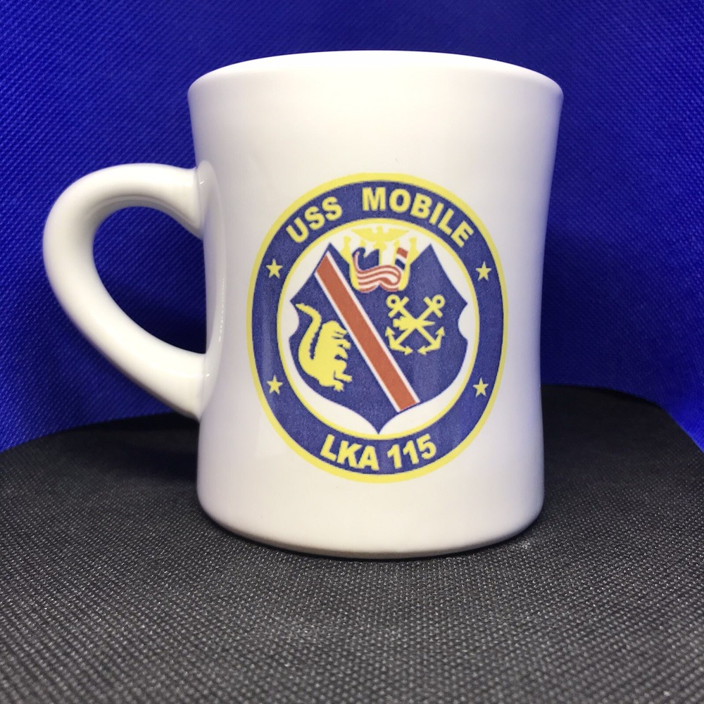 USS MOBILE (LKA-115) Victory Mug