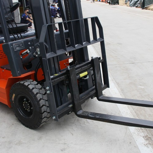 Electric Forklift 2.5Ton 5500lbs W/60V 70Ah Charger Side Shift Solid FREE SHIP