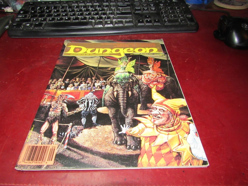TSR: Dungeon Magazine: Issue 7