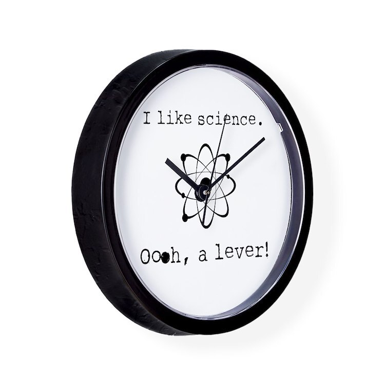 CafePress I Like Science 10" Wall Clock (570966688)