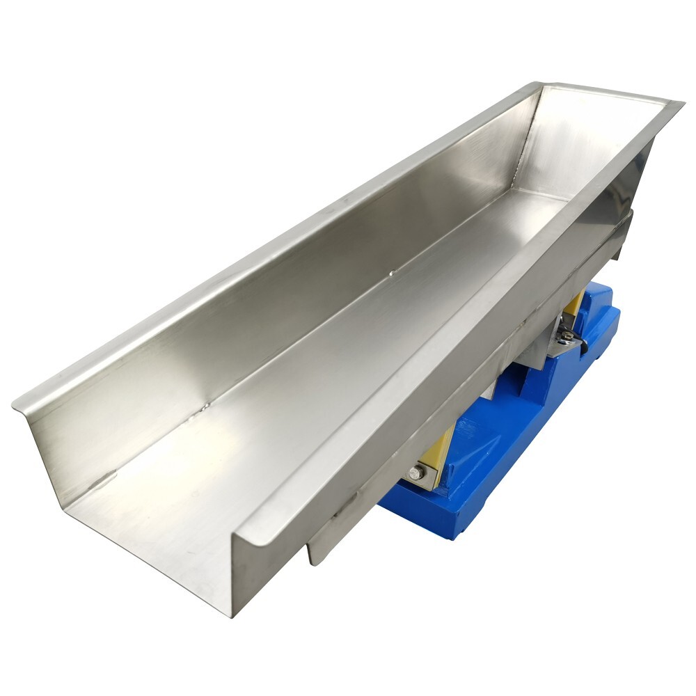 110V Electromagnetic Vibration Feeder Particle Material Conveyor with Controller